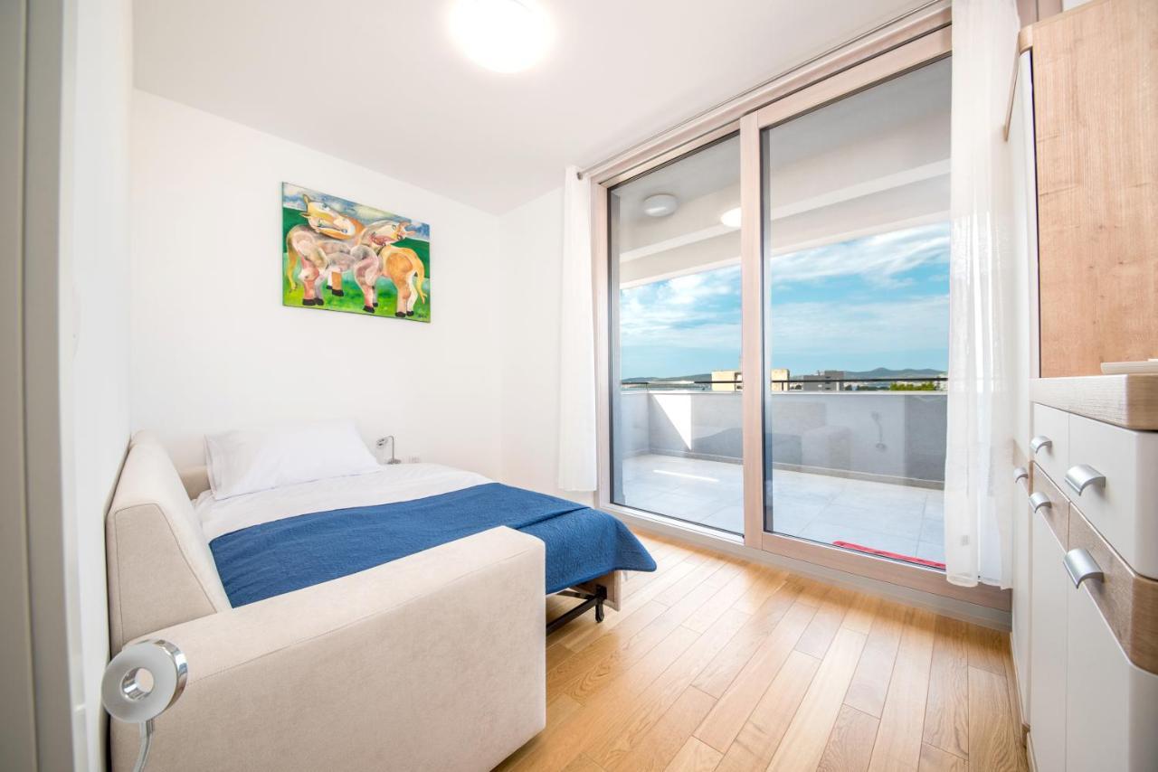 Premium Penthouse Orizzonte Lägenhet Zadar Exteriör bild
